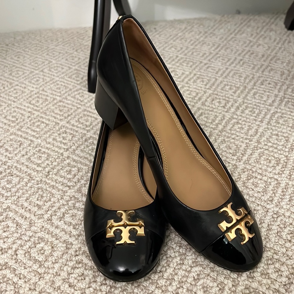 Tory Burch Black Heels
